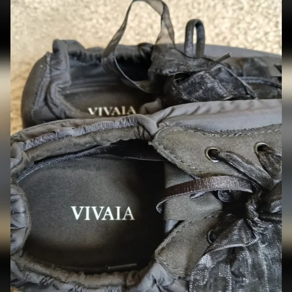 Vivaia Jogger Re-Nylon Sneakerina (Yancy) Black SZ 7.5 - Picture 2 of 4